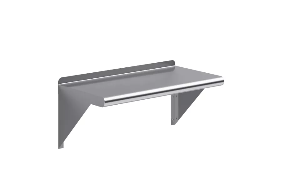 12 in. x 24 in. Stainless Steel Wall Shelf