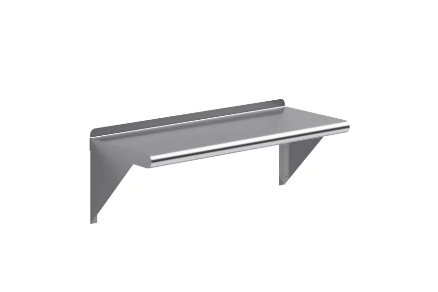 12 in. x 30 in. Stainless Steel Wall Shelf