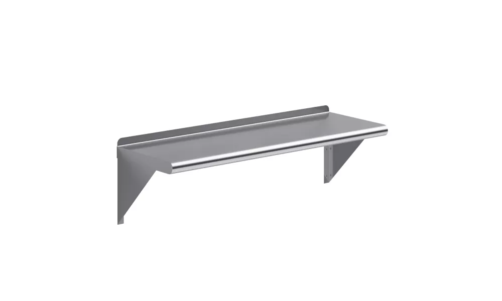 12 in. x 36 in. Stainless Steel Wall Shelf