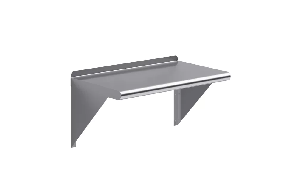 14 in. x 24 in. Stainless Steel Wall Shelf