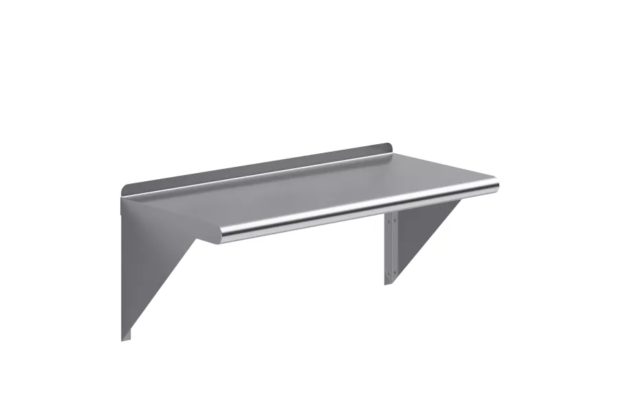 14 in. x 30 in. Stainless Steel Wall Shelf