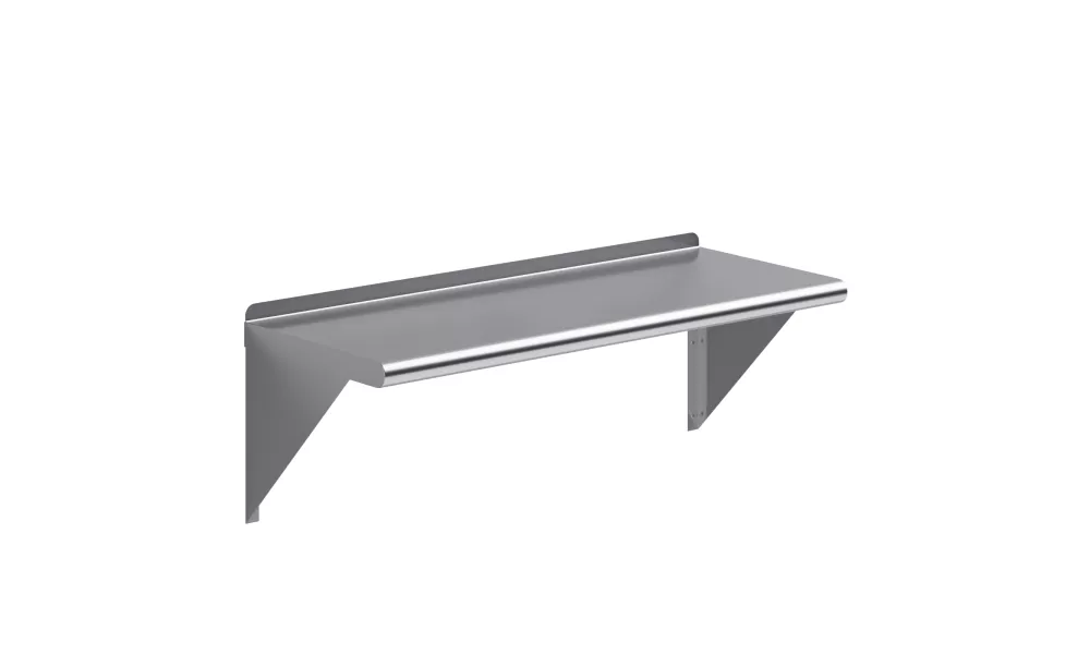 14 in. x 36 in. Stainless Steel Wall Shelf