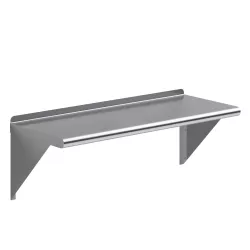 14 in. x 36 in. Stainless Steel Wall Shelf