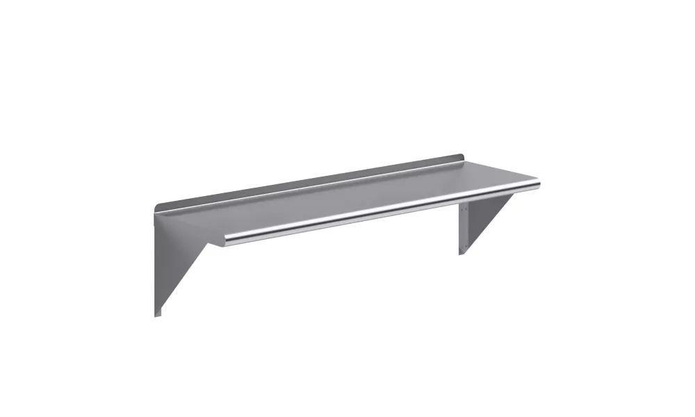 14 in. x 48 in. Stainless Steel Wall Shelf