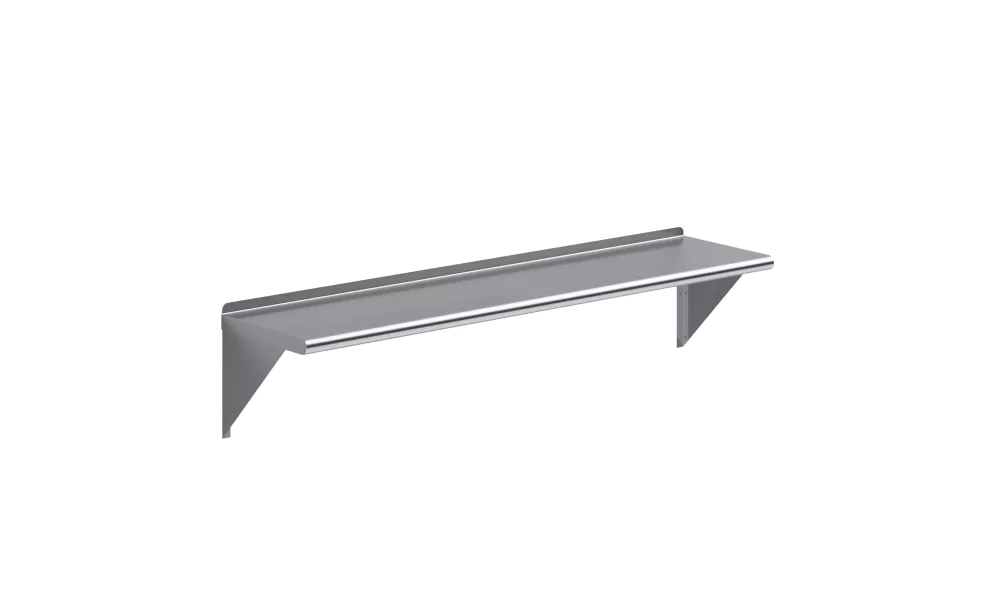 14 in. x 60 in. Stainless Steel Wall Shelf