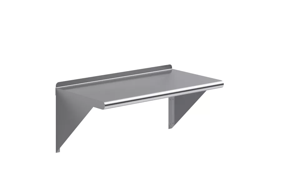 16 in. x 30 in. Stainless Steel Wall Shelf