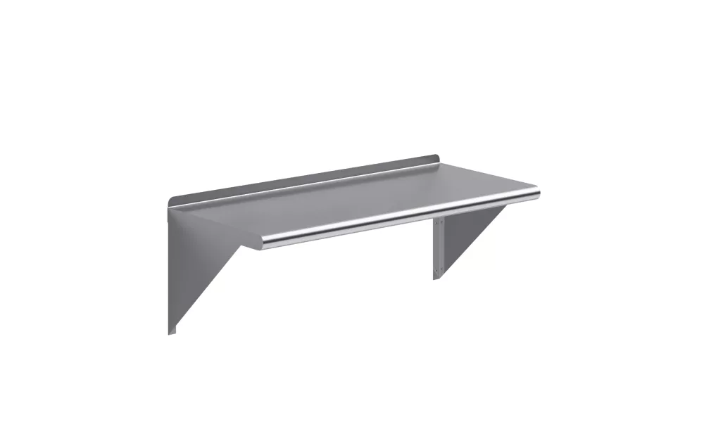 16 in. x 36 in. Stainless Steel Wall Shelf