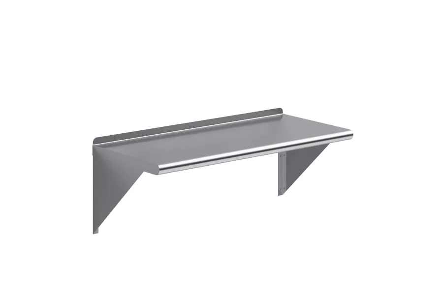 16 in. x 36 in. Stainless Steel Wall Shelf