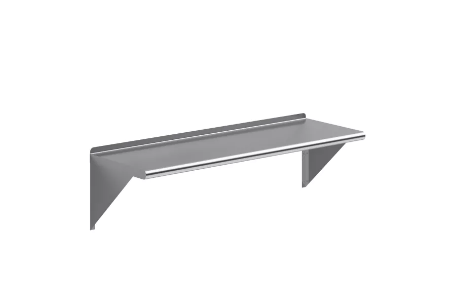 16 in. x 48 in. Stainless Steel Wall Shelf