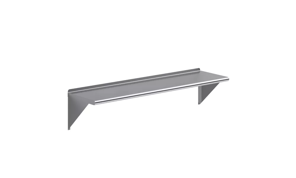 16 in. x 60 in. Stainless Steel Wall Shelf