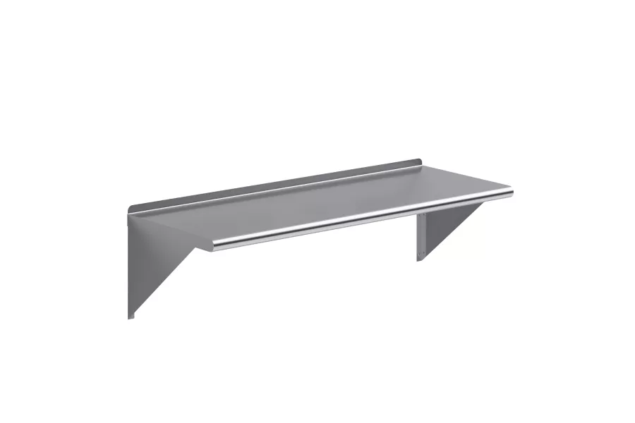 18 in. x 48 in. Stainless Steel Wall Shelf