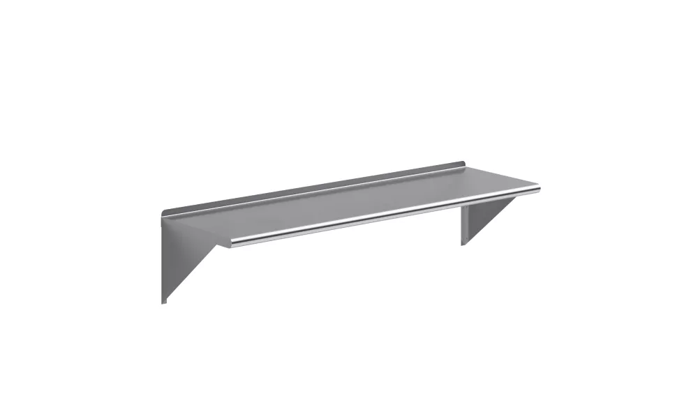 18 in. x 60 in. Stainless Steel Wall Shelf