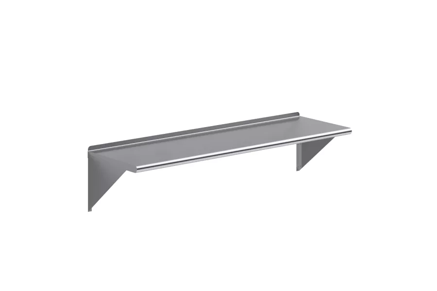 18 in. x 60 in. Stainless Steel Wall Shelf