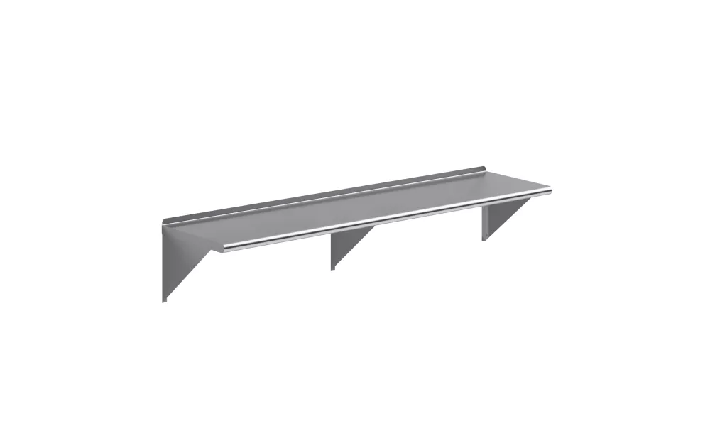 18 in. x 72 in. Stainless Steel Wall Shelf