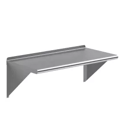 18 in. x 36 in. Stainless Steel Wall Shelf