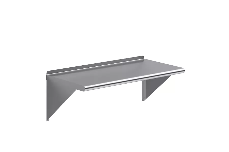 18 in. x 36 in. Stainless Steel Wall Shelf