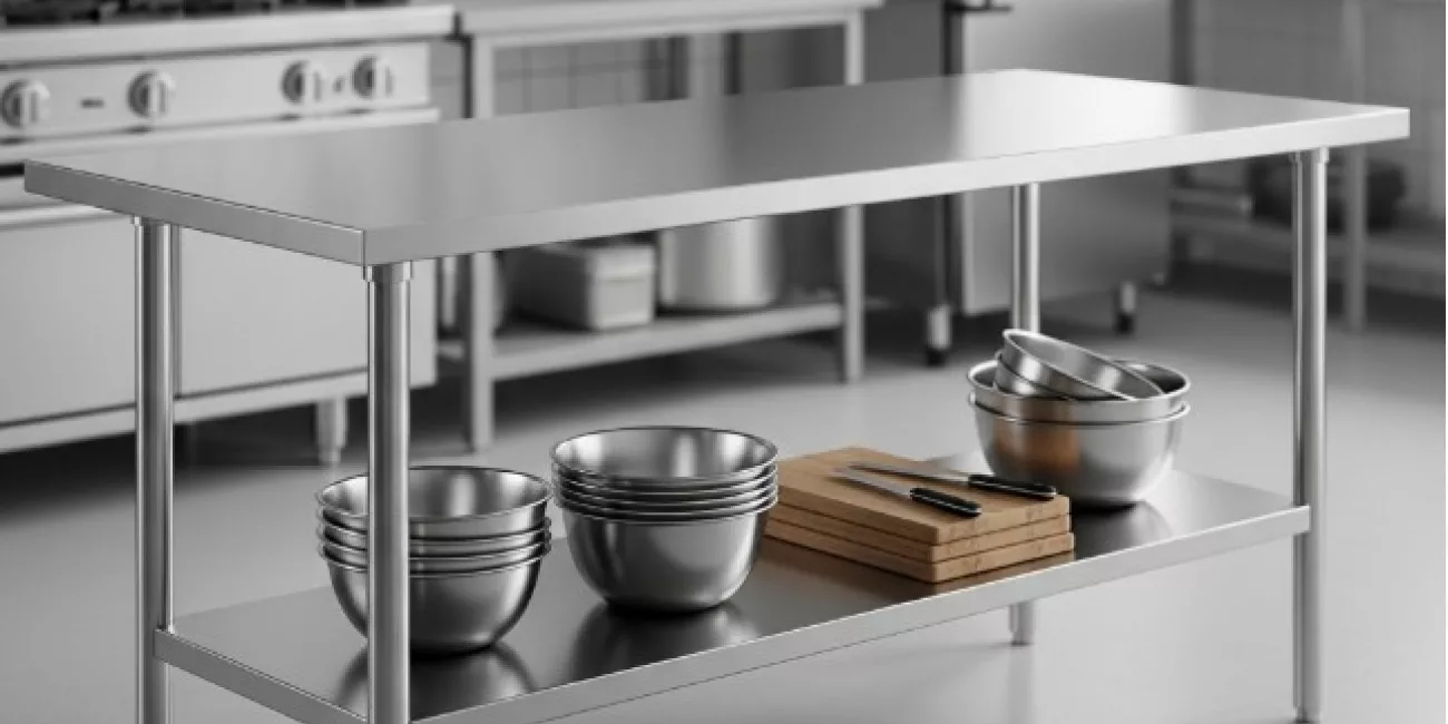 Types of Stainless Steel Work Tables: Grades, Gauges, and Configurations