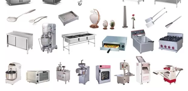 What equipment is necessary for commercial kitchen?