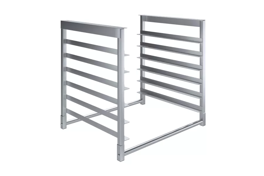AmGood 6 Tier Under Table-Mounted Aluminum Sheet Pan. Bun Pan Rack. 28 in. x 23 in. x 25 in.