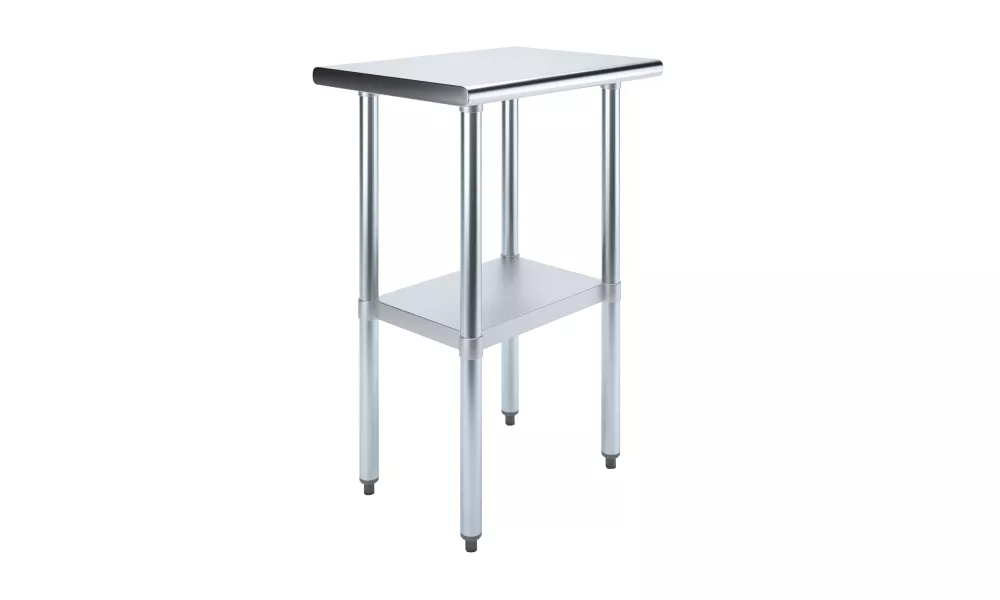 18" X 24" Stainless Steel Work Table With Undershelf