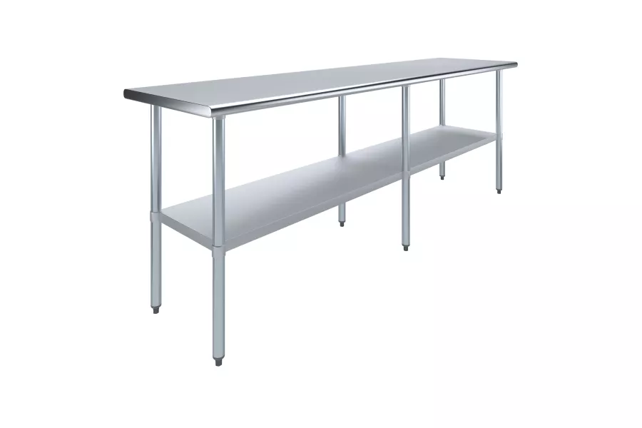 24 in. x 96 in. Stainless Steel Table