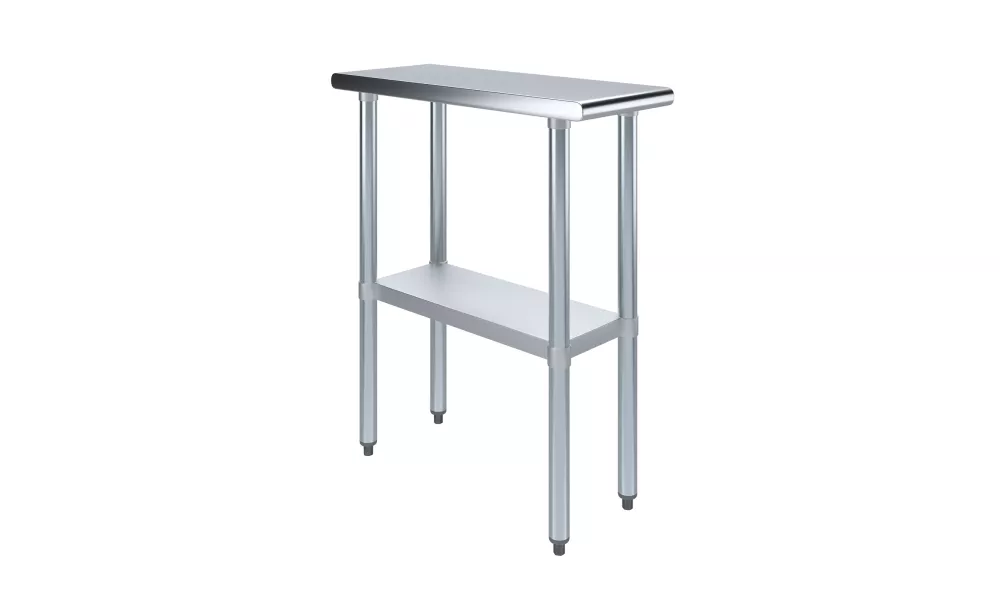 30" X 12" Stainless Steel Work Table With Undershelf