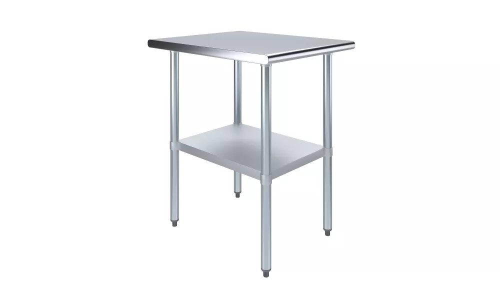 30" X 24" Stainless Steel Work Table With Undershelf