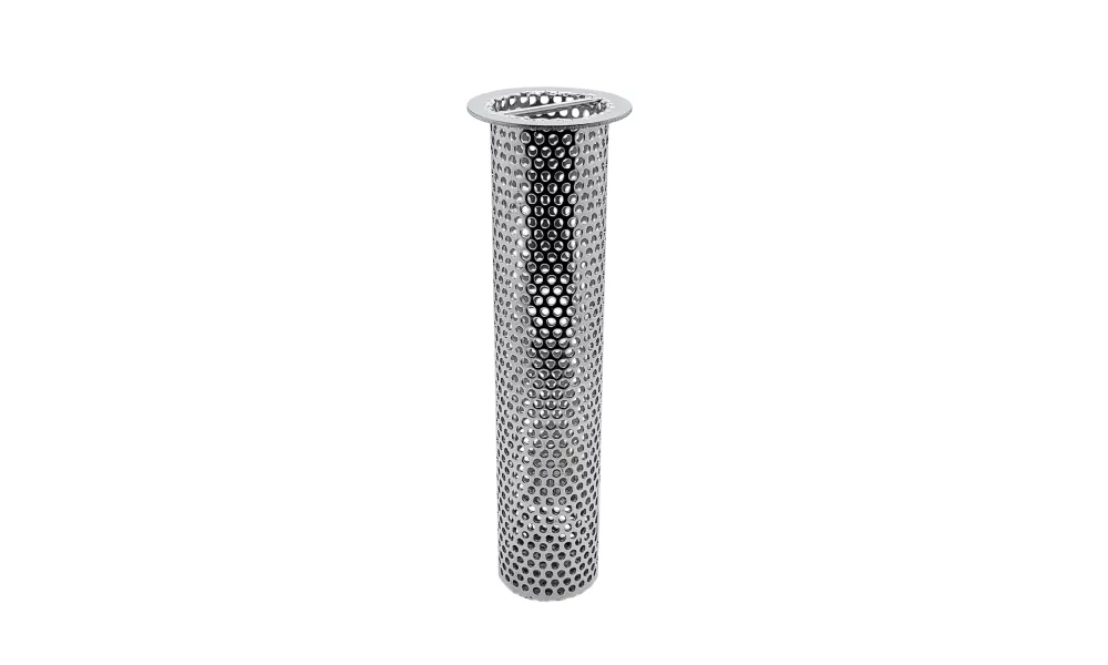 2" Diameter x 8" Tall Commercial Cylinder Floor Drain Strainer