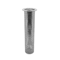 2" Diameter x 8" Tall Commercial Cylinder Floor Drain Strainer
