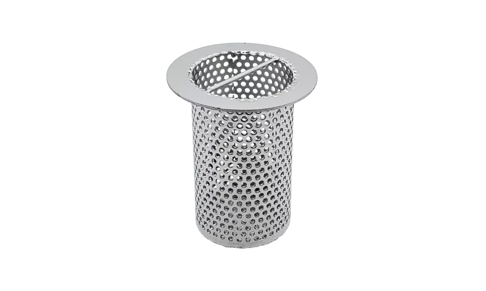 3" Diameter x 4" Tall Commercial Cylinder Floor Drain Strainer