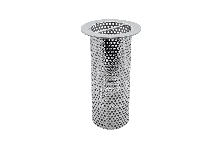 3" Diameter x 6" Tall Commercial Cylinder Floor Drain Strainer