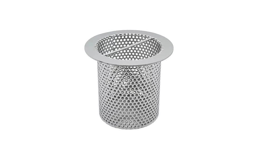 4" Diameter x 4" Tall Commercial Cylinder Floor Drain Strainer