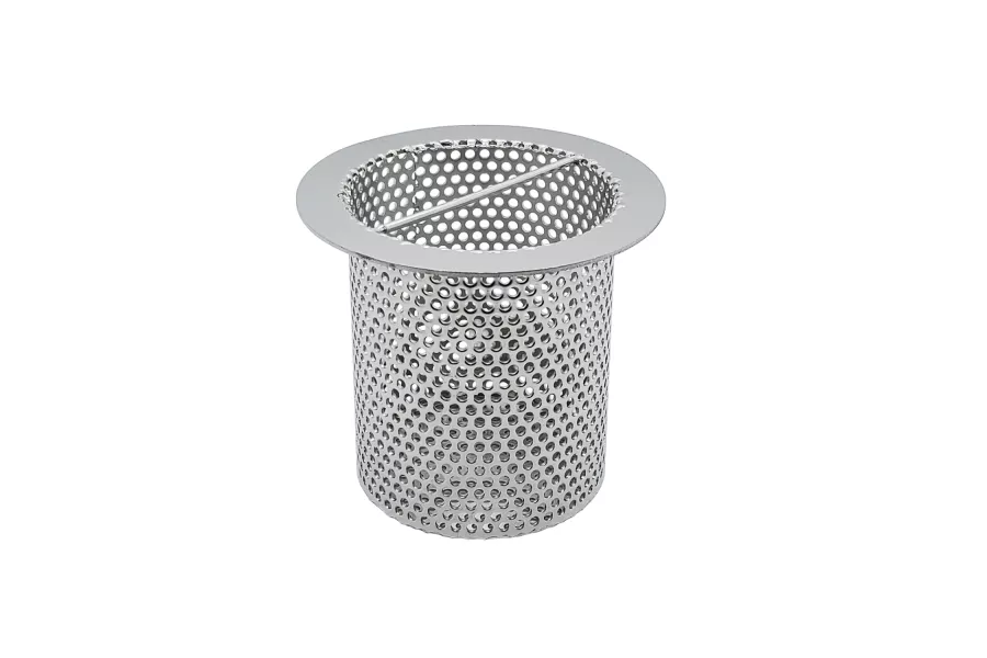 4" Diameter x 4" Tall Commercial Cylinder Floor Drain Strainer