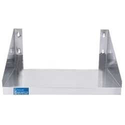 image-Stainless Steel Microwave Wall Shelves