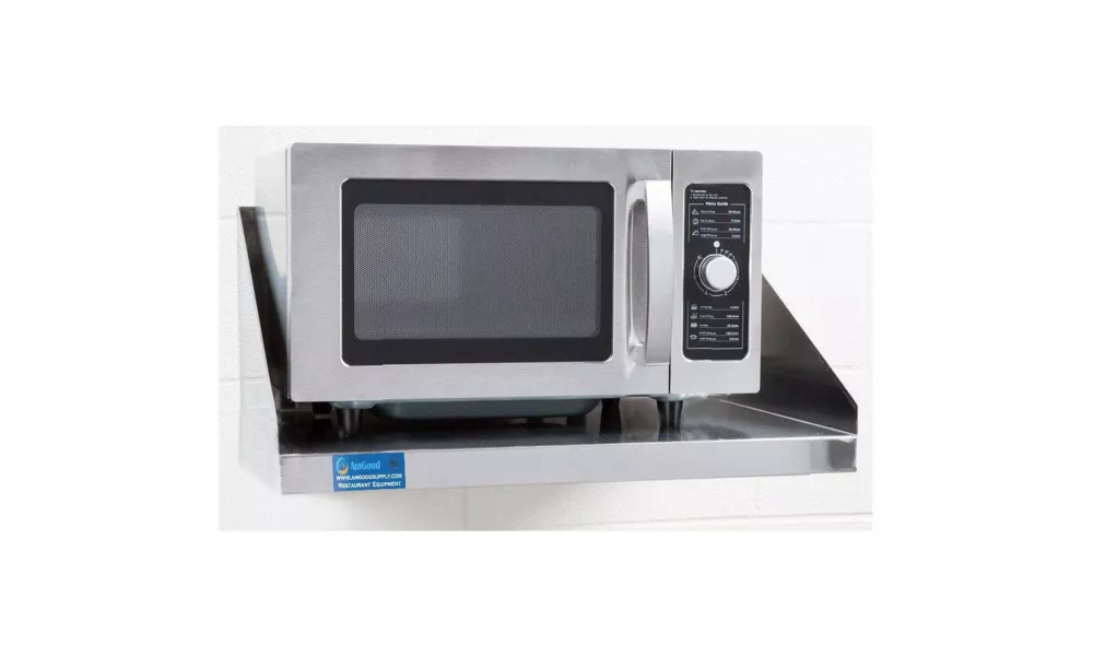 18 X 36 Stainless Steel Microwave Shelf