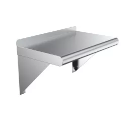 10" X 16" Stainless Steel Wall Mount Shelf