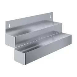 22 in. Double Tier Stainless Steel Speed Rail