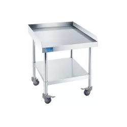 24" x 30" Stainless Steel Equipment Stands with Wheels